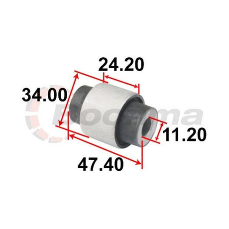 Front Control Arm Bush Upper fits Honda Civic/CRV/Prelude – BB-7271 – Boonma | Universal Auto Spares