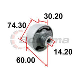 Front Control Arm Bush fits Honda Accord CL9/CM5/6 – BB-7286 – Boonma | Universal Auto Spares