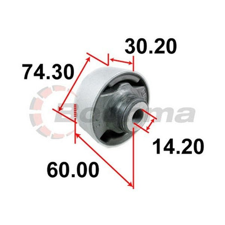 Front Control Arm Bush fits Honda Accord CL9/CM5/6 – BB-7286 – Boonma | Universal Auto Spares