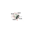 Trailing Arm Bush fits Mitsubishi Pajero iO QA – BB-7342 – Boonma | Universal Auto Spares
