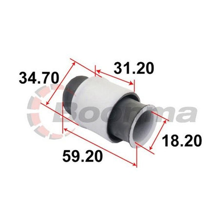 Front Control Arm Bush fits Nissan Cube/Micra/Tiida -Up B – BB-7351 – Boonma | Universal Auto Spares