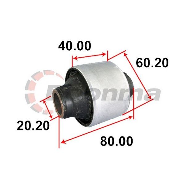 Front Control Arm Bush fits Nissan 350Z Z33/Skyline V35 – BB-7370 – Boonma | Universal Auto Spares