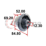 Trailing Arm Bush Rear fits Toyota Yaris NCP90/91 05-17 – BB-7373 – Boonma | Universal Auto Spares