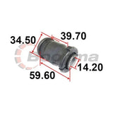 Front Control Arm Bush fits Toyota Corolla ZZE122/123 – BB-7377 – Boonma | Universal Auto Spares