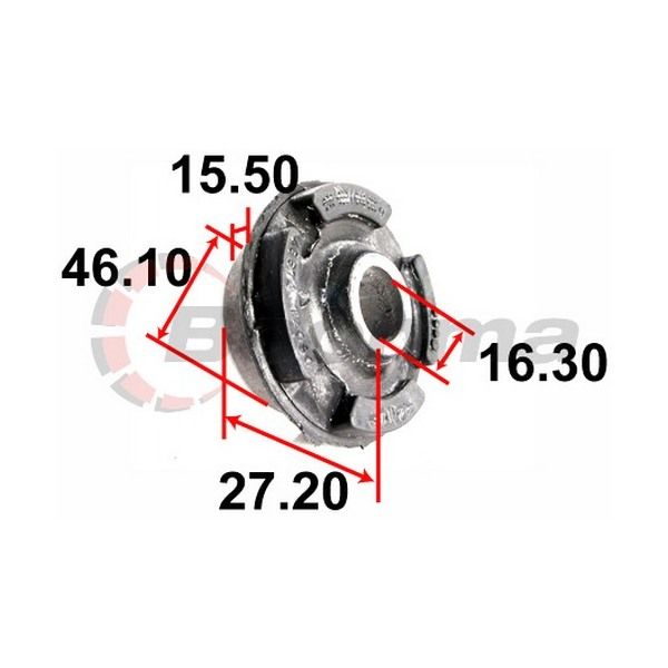 Front Lower Control Arm Bush Outer fits Toyota Camry SV20-22 – BB-7379 – Boonma | Universal Auto Spares