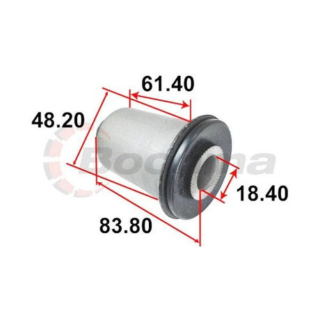 Front Control Arm Bush fits Toyota Landcruiser HDJ/UZJ100 – BB-7392 – Boonma | Universal Auto Spares