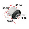 Trailing Arm Bush Rear fits Lexus LX470 4.7L – BB-7397 – Boonma | Universal Auto Spares