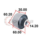 Front Control Arm Bush fits Daihatsu Terios J100/102 1.3L – BB-7398 – Boonma | Universal Auto Spares