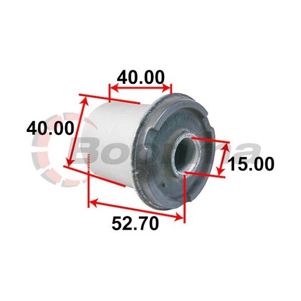 Front Control Arm Bush fits Toyota Prado K/R/VZJ95 – BB-7420 – Boonma | Universal Auto Spares