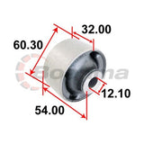 Front Lower Control Arm Bush Rear fits Daewoo Lacetti J200 – BB-7421 – Boonma | Universal Auto Spares