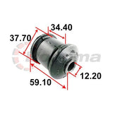 Front Lower Control Arm Bush fits Daewoo Lacetti J200 – BB-7423 – Boonma | Universal Auto Spares