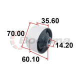 Front Control Arm Bush fits Hyundai i45/iX35/Cer/Opt/Sor – BB-7424 – Boonma | Universal Auto Spares