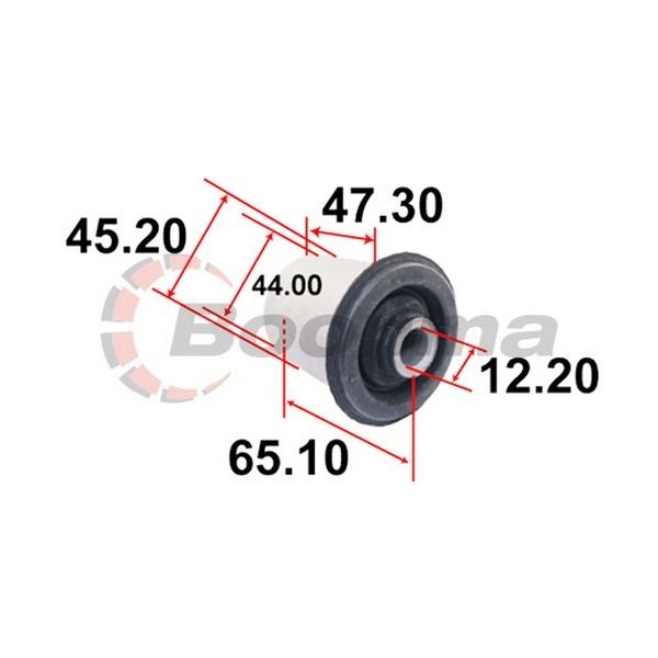 Front Control Arm Bush fits Suzuki Grand Vitara SQ/XL7 2.7L – BB-7436 – Boonma | Universal Auto Spares