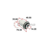 Front Control Arm Bush fits Suzuki Grand Vitara JA/JB – BB-7438 – Boonma | Universal Auto Spares