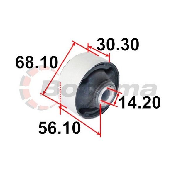 Front Control Arm Bush fits Honda HRV RU5 1.8L 4Cyl 15-on – BB-7464 – Boonma | Universal Auto Spares