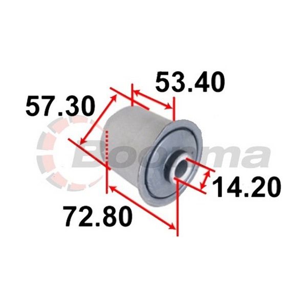 Front Control Arm Bush fits Jeep Commander XH 06-10 – BB-7466 – Boonma | Universal Auto Spares