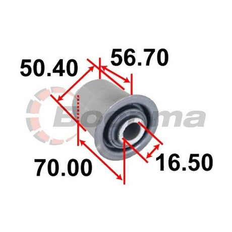 Trailing Arm Bush fits Jeep Grand Cherokee WJ/WG – BB-7471 – Boonma | Universal Auto Spares