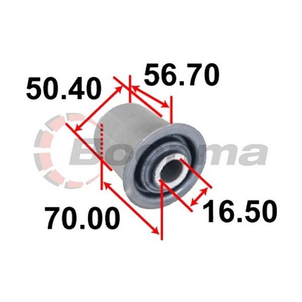 Trailing Arm Bush fits Jeep Grand Cherokee WJ/WG – BB-7471 – Boonma | Universal Auto Spares