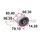 Trailing Arm Bush Rear fits Jeep Grand Cherokee WJ/WG – BB-7472 – Boonma | Universal Auto Spares