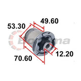 Trailing Arm Bush Rear fits Jeep Grand Cherokee WJ/WG – BB-7475 – Boonma | Universal Auto Spares