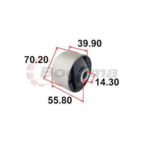 Rear Diff Front Bush fits Mitsubishi Pajero NM-NX – BB-7479 – Boonma | Universal Auto Spares