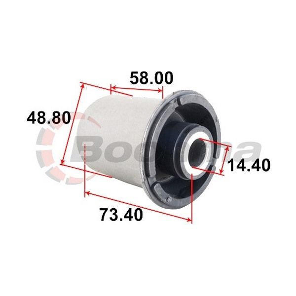 Front Control Arm Bush fits Nissan Patrol Y62 5.6L V8 13-on – BB-7488 – Boonma | Universal Auto Spares