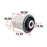 Front Control Arm Bush fits Nissan Patrol Y62 5.6L V8 13-on – BB-7488 – Boonma | Universal Auto Spares