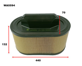 Air Filter Fits Maserati WA5594 - Wesfil