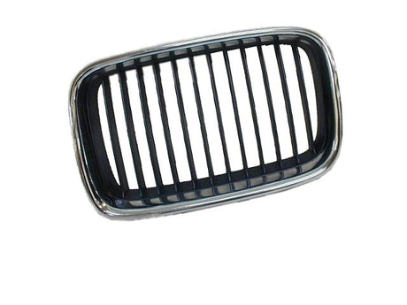 Front Grille (LHS, Black) BMW 3 Series E36 1997 - 2000 BM3S-GRI-89L - Sterling Parts