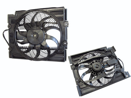 Condenser Fan (3-Pin) BMW 5 Series E39 A/C 1998 - 2003 BM5S-FNA-05F - Sterling Parts