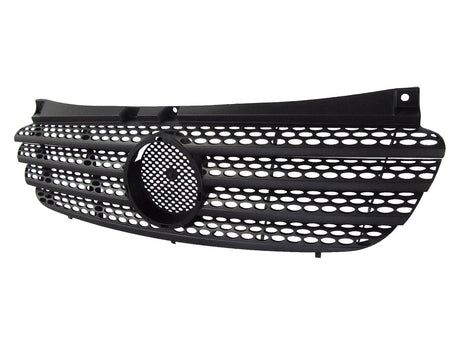 Front Grille (Black) Mercedes-Benz Vito W639 2004 - 2011 BZVT-GRI-07F - Sterling Parts