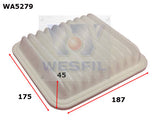 Air Filter A1771 Fits Geely WA5279 - Wesfil | Universal Auto Spares