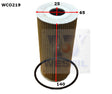 Oil Filter Fits Porsche WCO219 - Wesfil