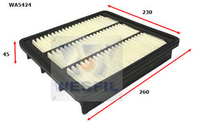 Air Filter A1999 Fits Haval WA5424 - Wesfil