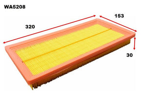 Air Filter A1731 Fits Fiat WA5208 - Wesfil