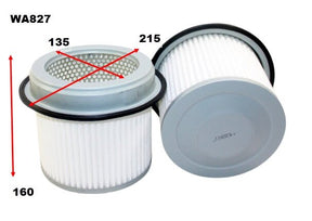 Air Filter HDA5841 Fits Mitsubishi WA827 - Wesfil