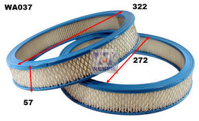 Air Filter A37 Fits Mitsubishi WA037 - Wesfil