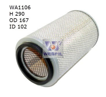 Air Filter Fits Hino WA1106 - Wesfil