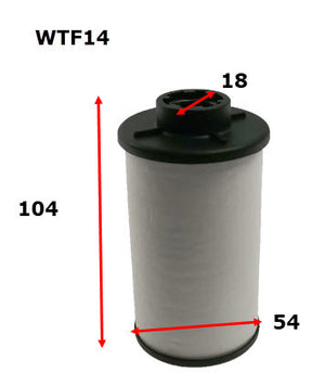 Transmission Oil Filter Fits BMW WTF14 - Wesfil