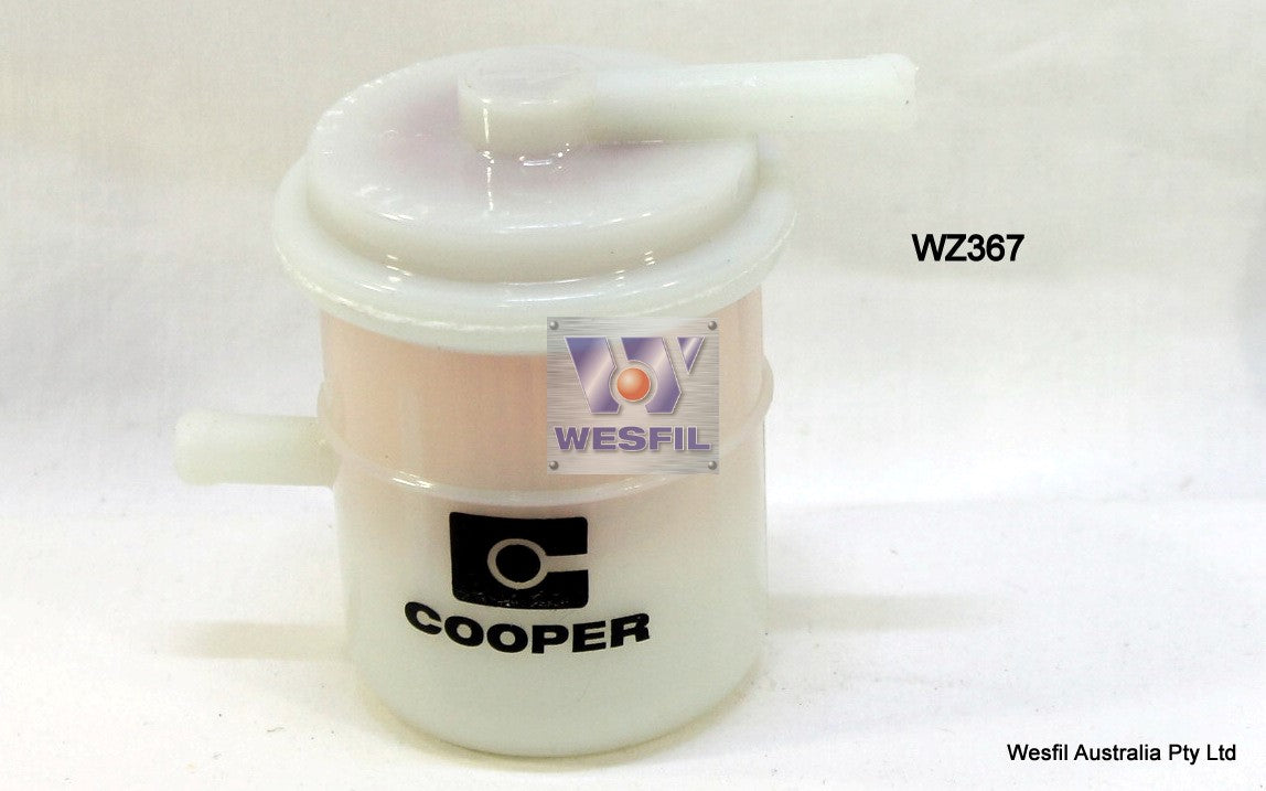 Plastic In - Line Fuel Filter Z367 Holden/Suzuki WZ367 - Cooper - Cooper