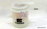 Plastic In - Line Fuel Filter Z367 Holden/Suzuki WZ367 - Cooper - Cooper