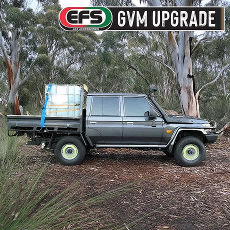 Toyota Landcruiser J7 79 series single/dual cab 09/2022+ 3950kg GVM Upgrade K-TLC-J7-GVM-3950 - EFS