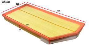 Air Filter A2053 Fits Mercedes WA5493 - Wesfil