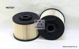 Diesel Fuel Filter R2702P Fits Citroen/Ford/Peugeot WCF231 - Wesfil