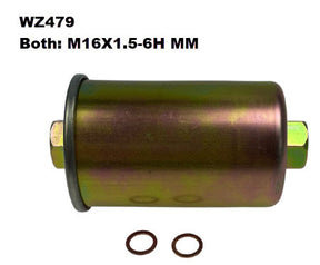 EFI Fuel Filter Z479 Fits Daewoo/Land Rover WZ479 - Wesfil