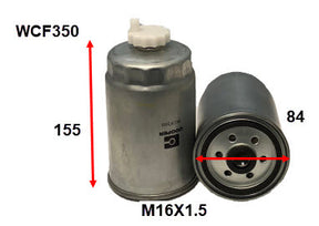 Diesel Fuel Filter Z952 Fits Chrysler/Fiat WCF350 - Wesfil