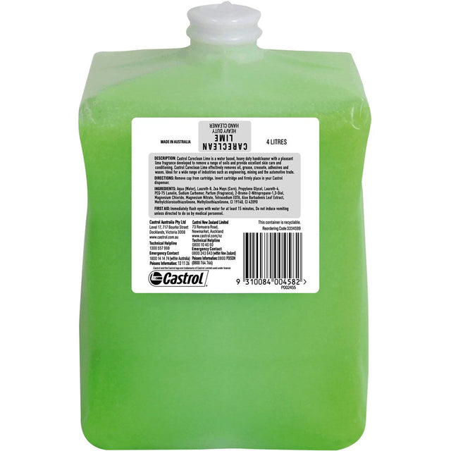 Careclean Lime 4L - Castrol - Hand Cleaners - Castrol
