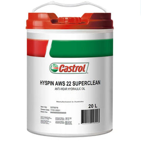 Hyspin AWS 22 Superclean 20L - Castrol - Hydraulic Oils & Fluids - Castrol
