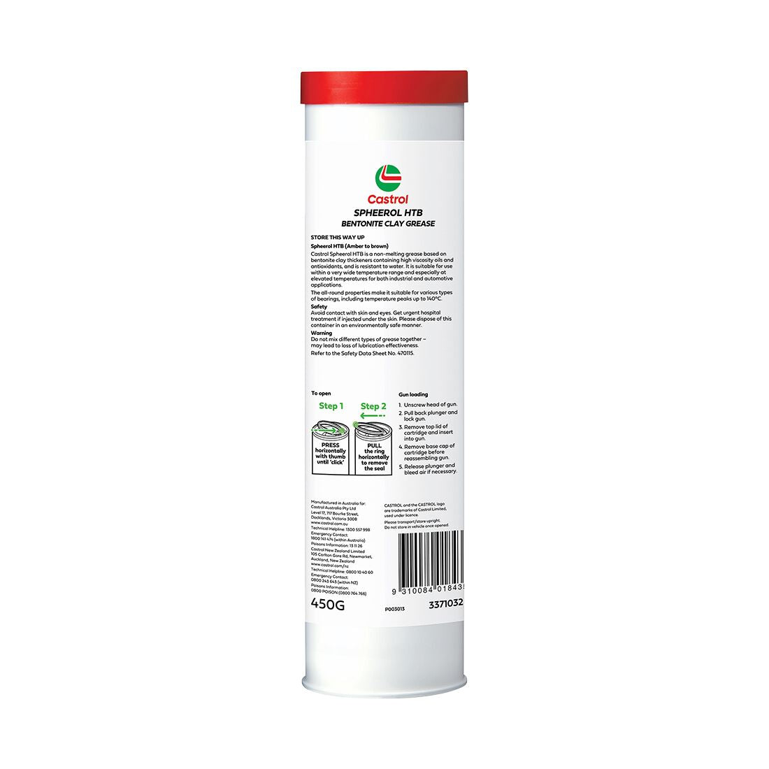 Spheerol HTB 450g - Castrol - Specialty Grease - Castrol