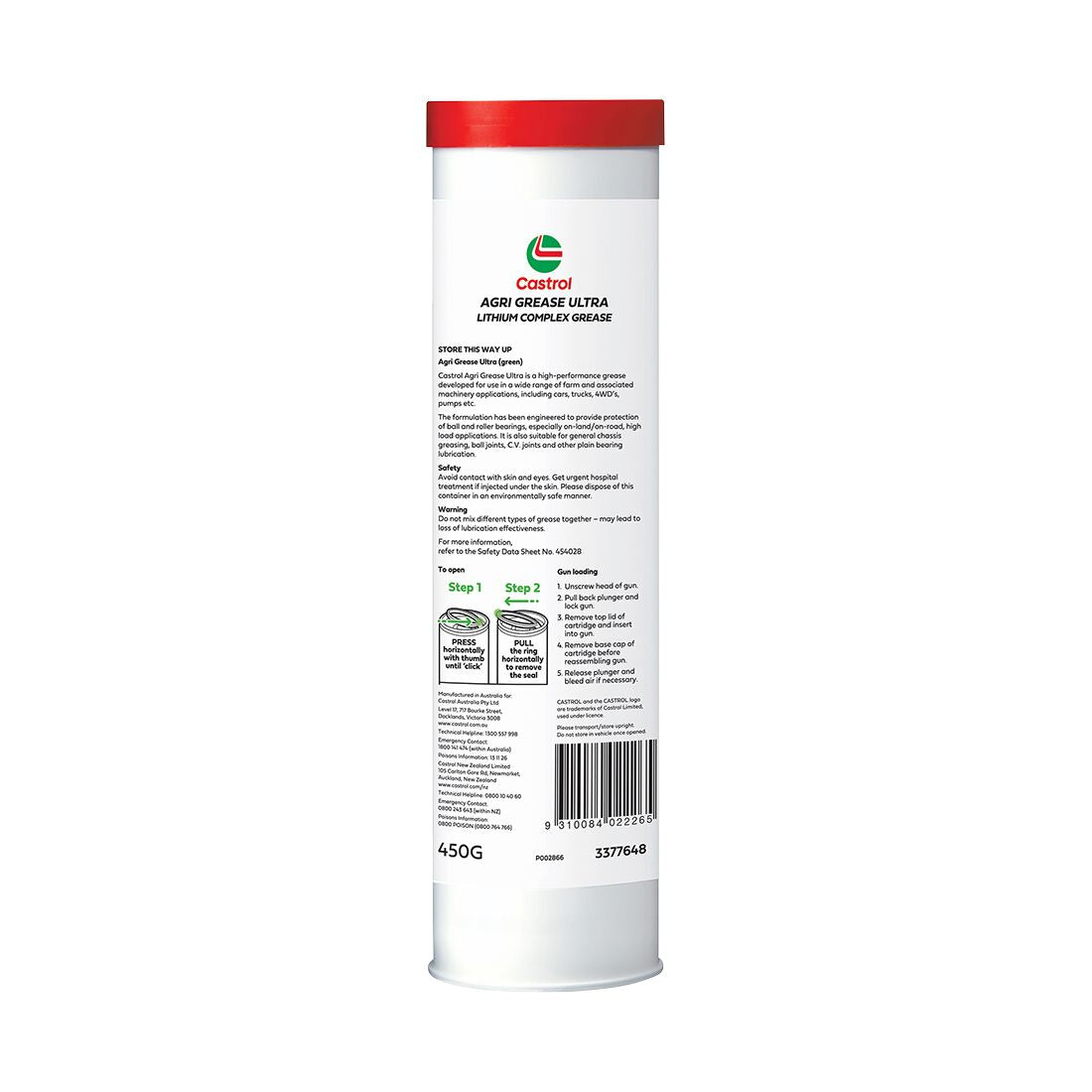 Agri Grease Ultra 450g - Castrol - Specialty Grease - Castrol